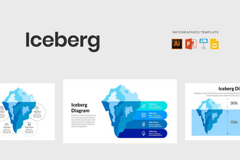 Iceberg Infographics Template-PowerPoint Template, Keynote Template, Google Slides Template PPT Infographics -Slidequest