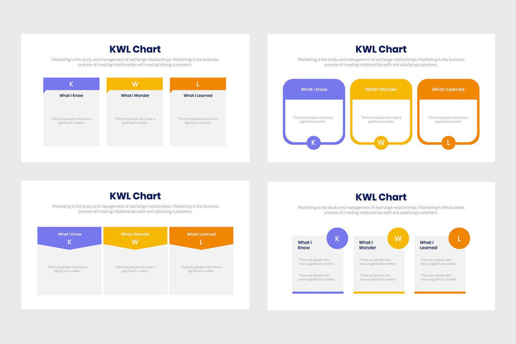 KVL Charts Infographics Template PowerPoint Keynote Google Slides PPT KEY GS