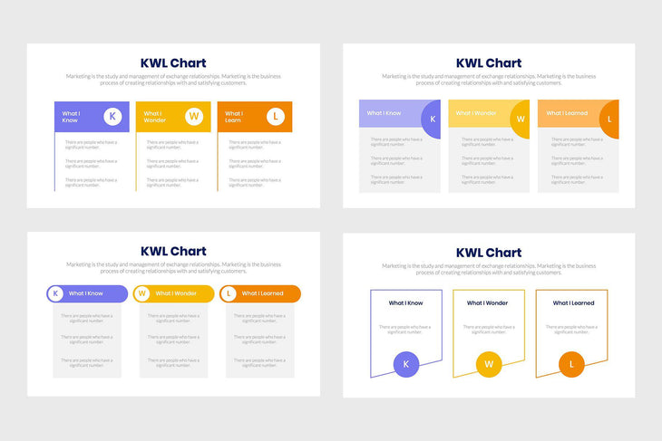 KVL Charts Infographics Template PowerPoint Keynote Google Slides PPT KEY GS