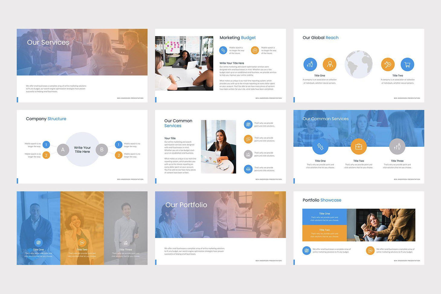 Next PowerPoint Template – Slidequest