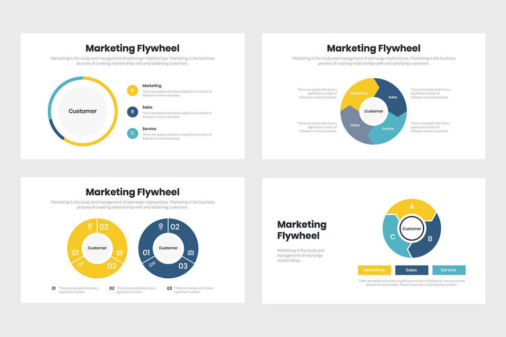 Marketing Flywheel-PowerPoint Template, Keynote Template, Google Slides Template PPT Infographics -Slidequest