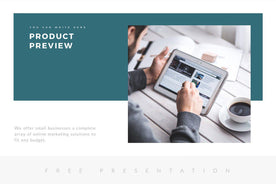 Maverick Free Minimal Presentation Template - TheSlideQuest