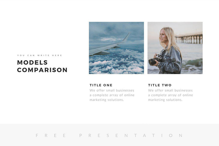 Maverick Free Minimal Presentation Template - TheSlideQuest