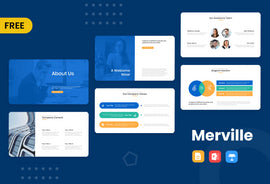 Merville Free Presentation Template-PowerPoint Template, Keynote Template, Google Slides Template PPT Infographics -Slidequest