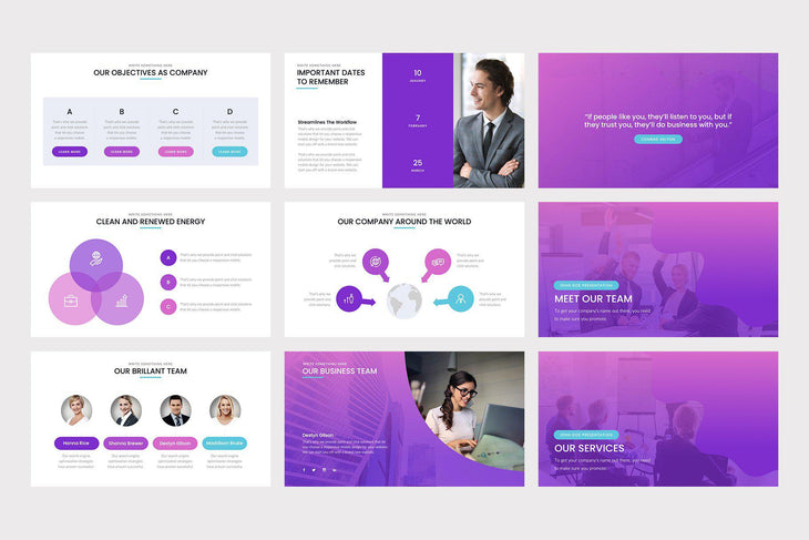 Mirza Business Keynote Template - TheSlideQuest