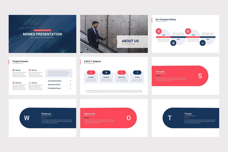 Monex Keynote Template - TheSlideQuest