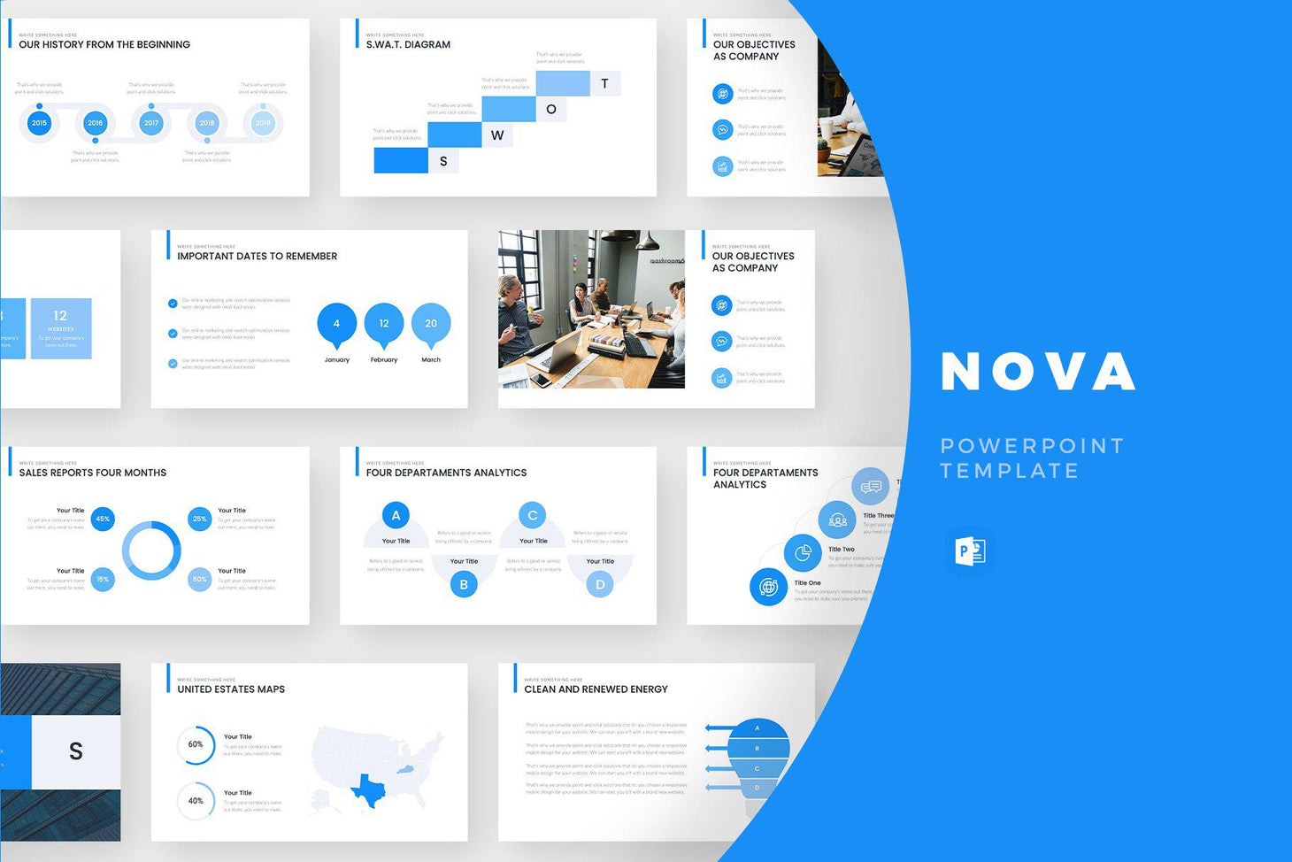 Nova PowerPoint Template – Slidequest