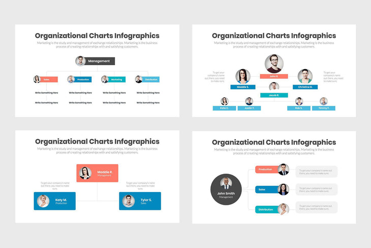 Organizational Charts-PowerPoint Template, Keynote Template, Google Slides Template PPT Infographics -Slidequest