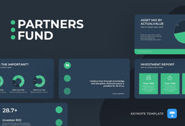 Partners Fund Finance Keynote Template-PowerPoint Template, Keynote Template, Google Slides Template PPT Infographics -Slidequest