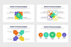 Porter 5 Forces Infographics Template PowerPoint Keynote Google Slides PPT KEY GS