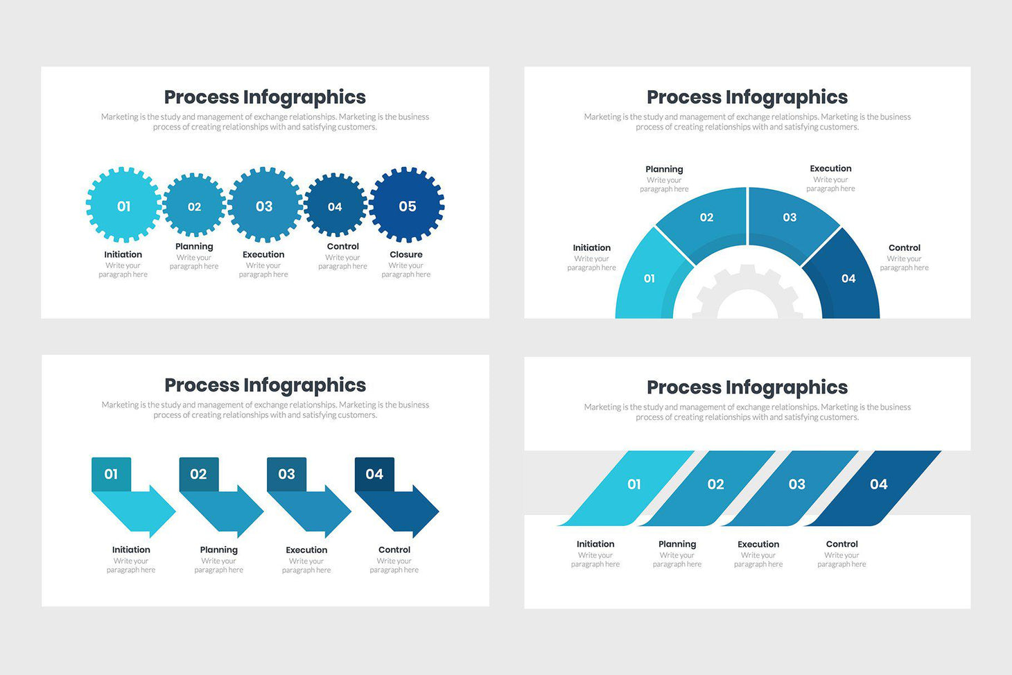 Process Subprocess Infographic Process Infographics – Slidequest