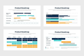 Product Roadmap-PowerPoint Template, Keynote Template, Google Slides Template PPT Infographics -Slidequest