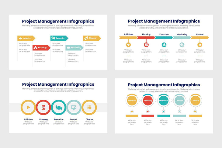 Project Management Infographics PPT-PowerPoint Template, Keynote Template, Google Slides Template PPT Infographics -Slidequest