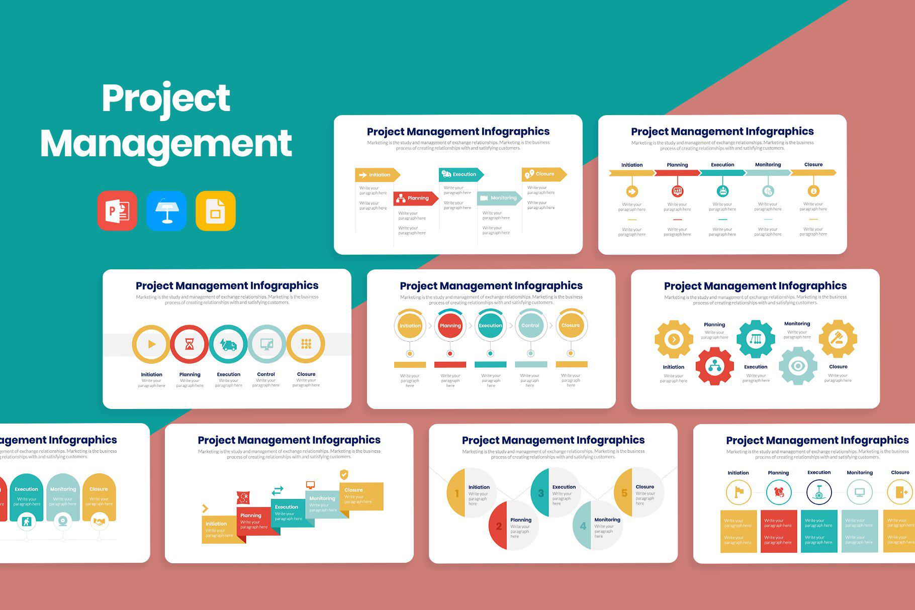 Project Infographics 7 Steps To Successful Project Management