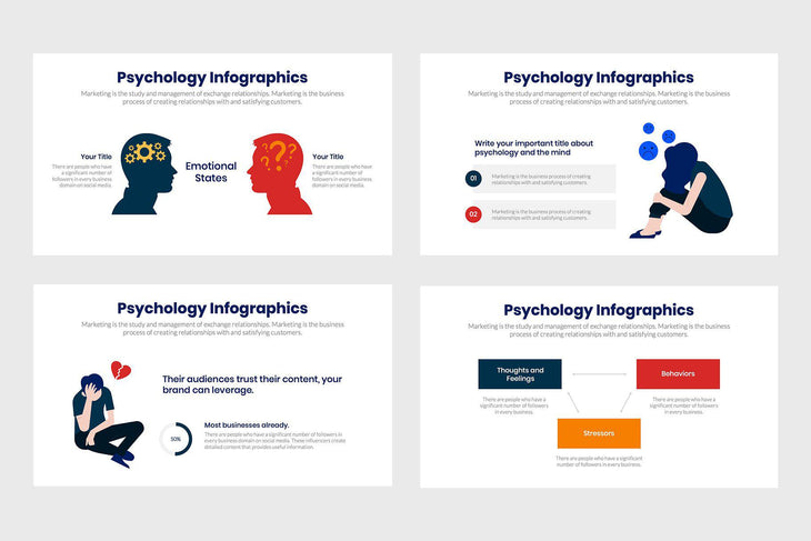 Psychology Infographics Template PowerPoint Keynote Google Slides PPT KEY GS