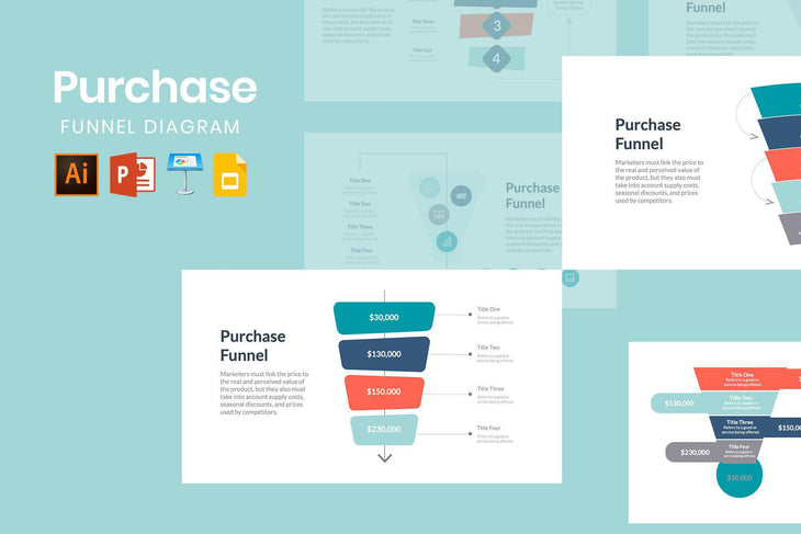 Purchase Funnel Diagram - TheSlideQuest