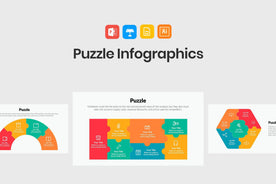 Puzzle Infographics for PowerPoint-PowerPoint Template, Keynote Template, Google Slides Template PPT Infographics -Slidequest