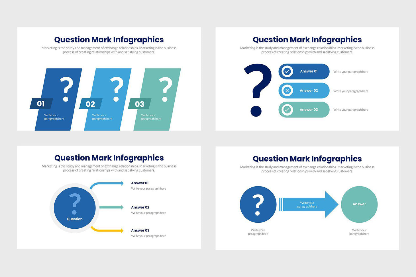 Question Mark Infographics – Slidequest