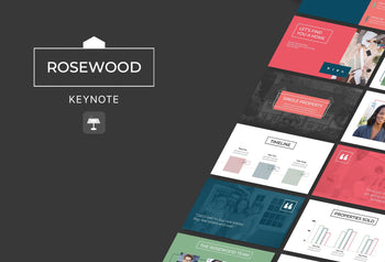 Rosewood Real Estate Keynote Template-PowerPoint Template, Keynote Template, Google Slides Template PPT Infographics -Slidequest
