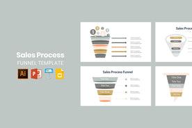 Sales Process Funnel Template - TheSlideQuest