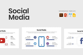 Social Media Vector Infographics Template-PowerPoint Template, Keynote Template, Google Slides Template PPT Infographics -Slidequest