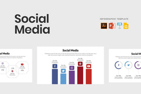 Social Media Infographics Template-PowerPoint Template, Keynote Template, Google Slides Template PPT Infographics -Slidequest