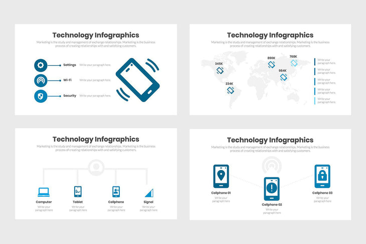 Technology Infographics-PowerPoint Template, Keynote Template, Google Slides Template PPT Infographics -Slidequest