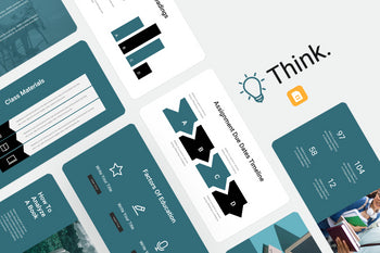 Think Education Google Slides-PowerPoint Template, Keynote Template, Google Slides Template PPT Infographics -Slidequest