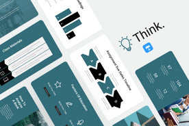 Think Education Keynote Template-PowerPoint Template, Keynote Template, Google Slides Template PPT Infographics -Slidequest