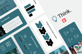 Think Education PowerPoint Template-PowerPoint Template, Keynote Template, Google Slides Template PPT Infographics -Slidequest