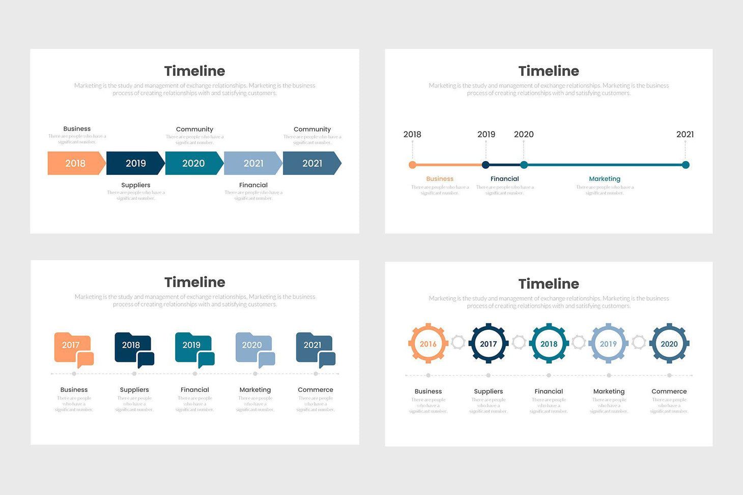 Timeline Infographics Template Slidequest