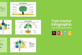 Tree Vector Infographics for Presentations-PowerPoint Template, Keynote Template, Google Slides Template PPT Infographics -Slidequest