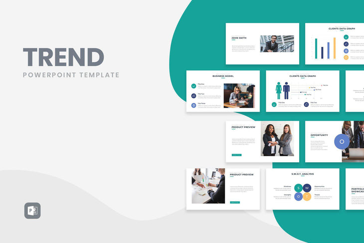 Trend Business PowerPoint Template-PowerPoint Template, Keynote Template, Google Slides Template PPT Infographics -Slidequest