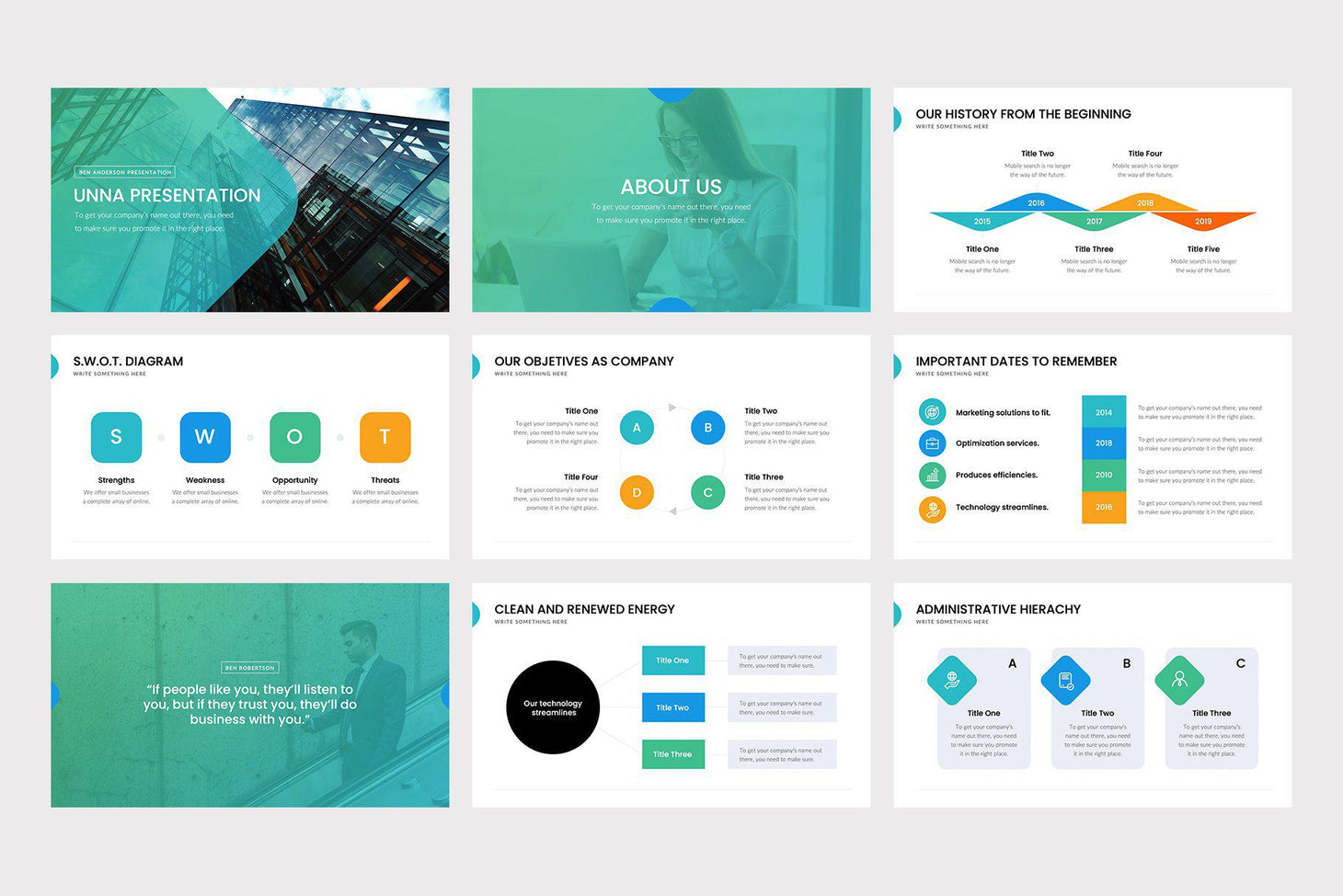 ONE PowerPoint Template – Slidequest