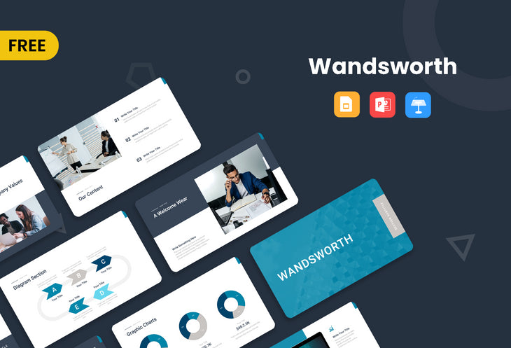 Wandsworth Free Presentation Template-PowerPoint Template, Keynote Template, Google Slides Template PPT Infographics -Slidequest