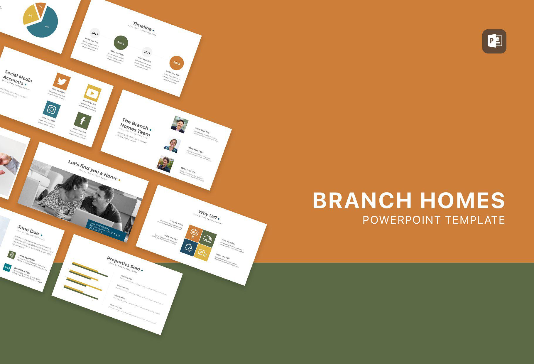 House Powerpoint Template