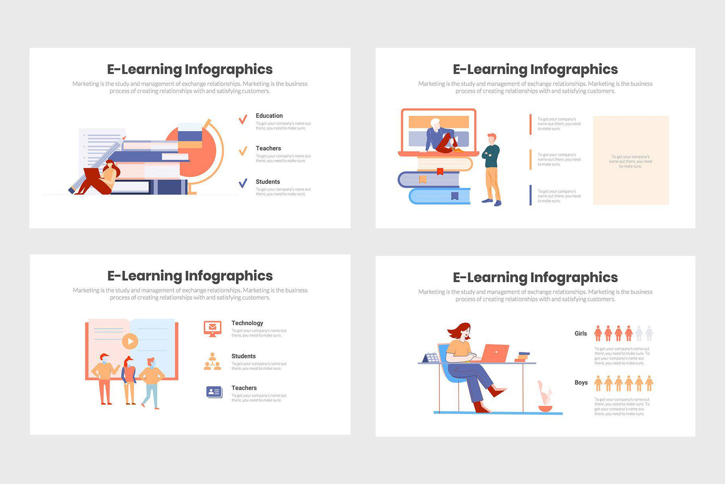 Example Graphic For Elearning eLearning Infographics Template – Slidequest