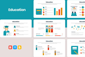 Education Diagrams Template-PowerPoint Template, Keynote Template, Google Slides Template PPT Infographics -Slidequest