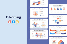 eLearning Infographics Template-PowerPoint Template, Keynote Template, Google Slides Template PPT Infographics -Slidequest