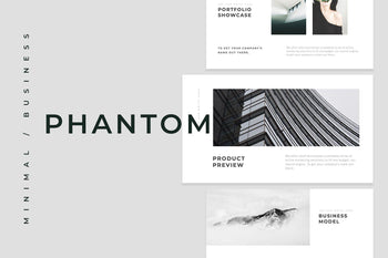 Phantom Minimal Keynote Template - TheSlideQuest