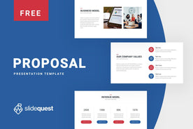 Proposal Free Business Presentation Template - TheSlideQuest