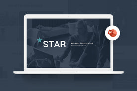 Star Webinar PowerPoint Template-PowerPoint Template, Keynote Template, Google Slides Template PPT Infographics -Slidequest
