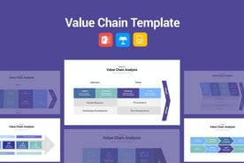 Value Chain Template-PowerPoint Template, Keynote Template, Google Slides Template PPT Infographics -Slidequest