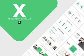 X PowerPoint Template-PowerPoint Template, Keynote Template, Google Slides Template PPT Infographics -Slidequest